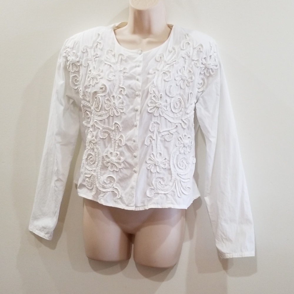Forenza authentic sportwear vintage white blouse